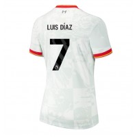 Liverpool Luis Diaz #7 Replica Third Shirt Ladies 2024-25 Short Sleeve